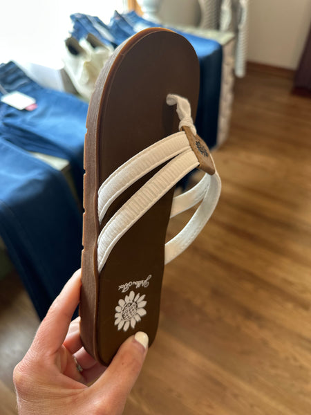 Yellow Box Femmie Mellow Mat Flip Flops