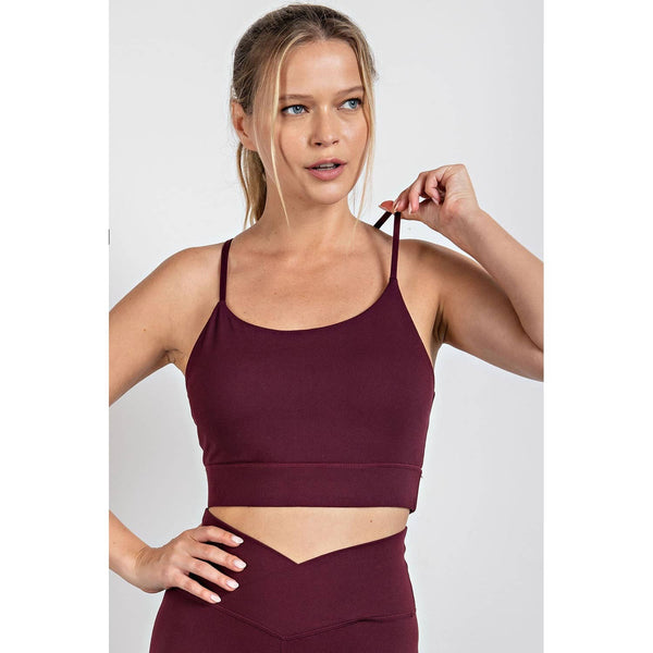 Butter Sports Bra With Adjustable Straps - More Colors! * DOORBUSTER FINAL SALE *