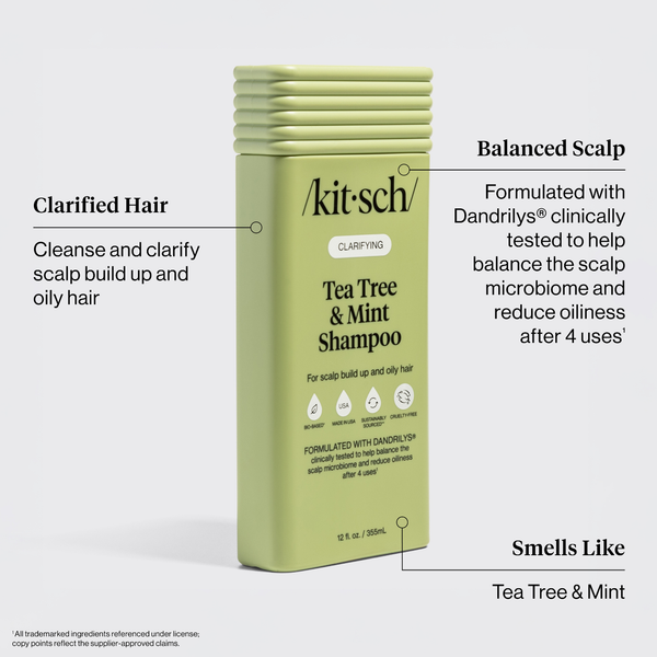 Kitsch Clarifying Tea Tree & Mint Shampoo