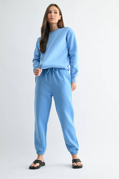 Denim Drift Classic Fit Fleece Sweatshirt