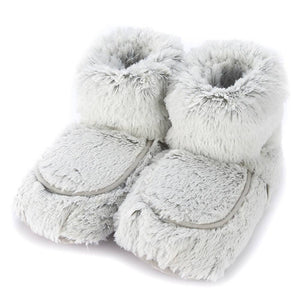 Gray Marshmallow Warmies Booties