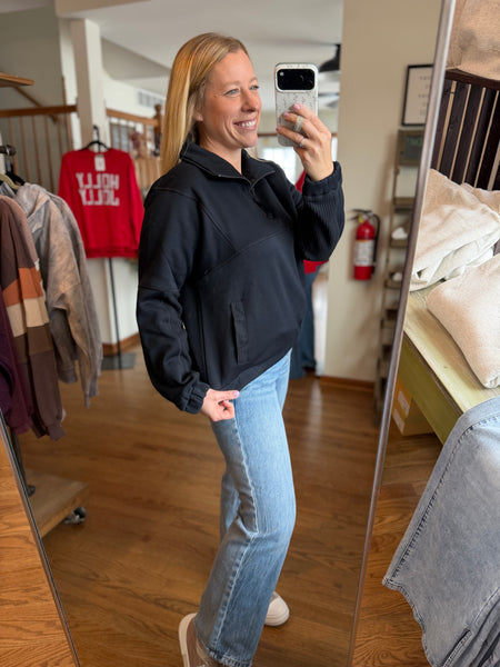 Deep Navy Tundra Thermal Half-Zip