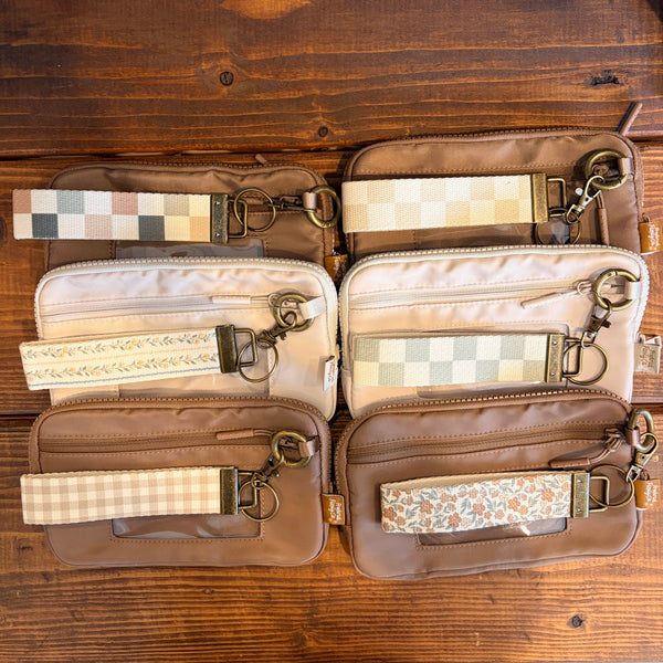 Large Keychain Wallet & Wrist Lanyard - More Prints!