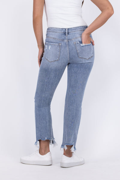 Lovervet Danni High-Rise Slim Straight Jeans