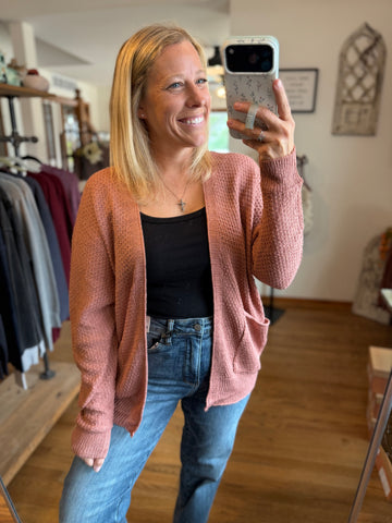 Clay Kimono Crochet Cardigan