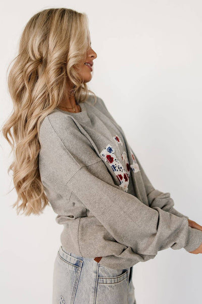 Ampersand Avenue University Pullover - Miss Americana