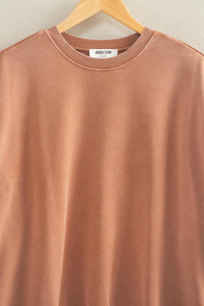Chestnut Oversized Mineral Wash Sweatshirt
