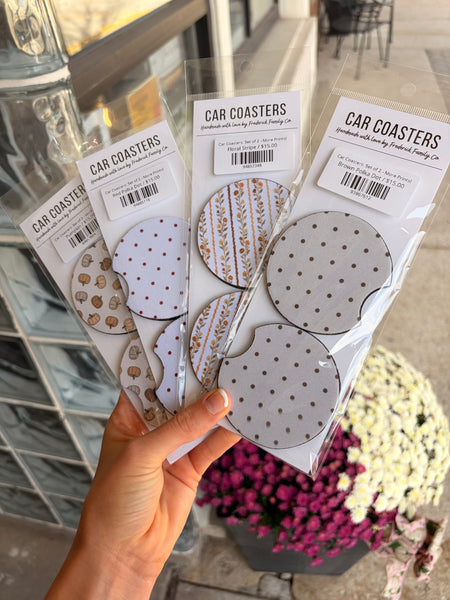 Car Coasters: Set of 2 - More Prints!