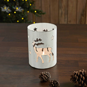 Reindeer Votive Candle Holder (1)