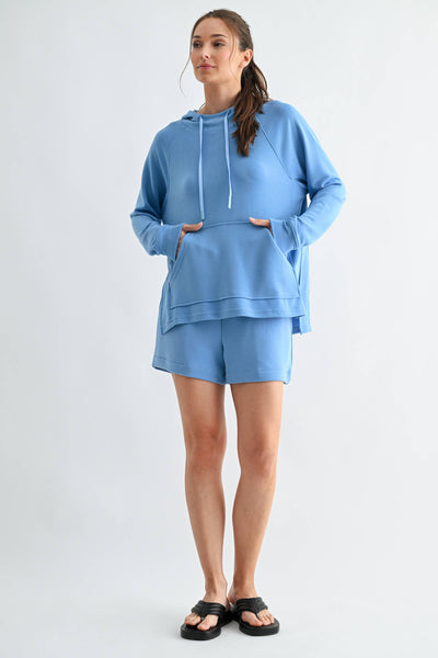 Denim Drift Laguna Dune Hoodie