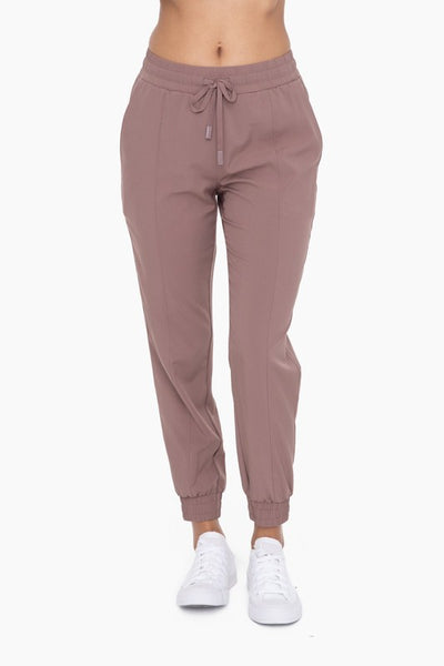 Deep Taupe Essential Athleisure Joggers