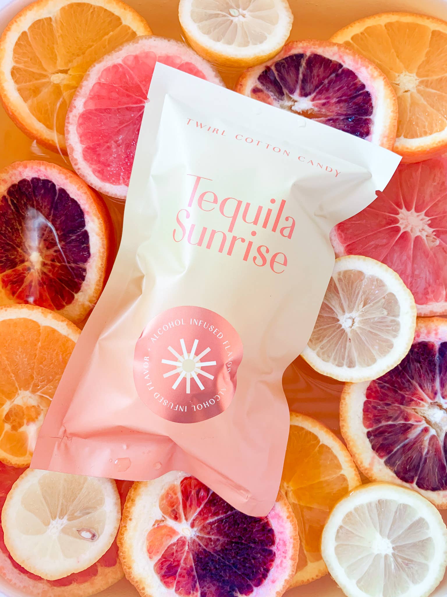 Infused Cotton Candy: Tequila Sunrise (MUST BE 21+)