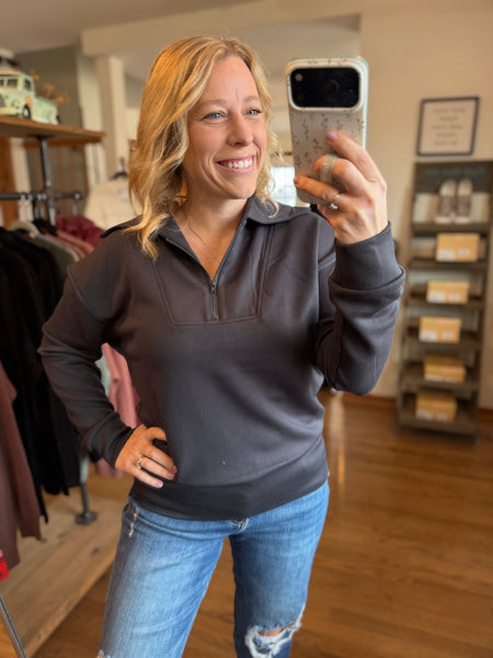Ash Half Zip Sweater
