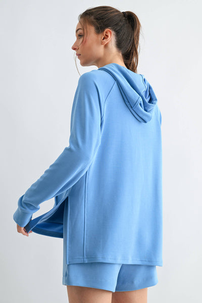 Denim Drift Laguna Dune Hoodie