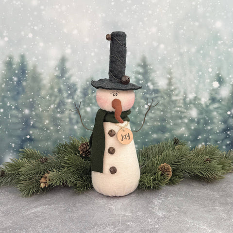 Jay the Jingle Bell Snowman