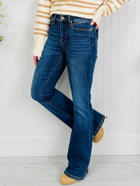 Judy Blue Shiloh Harness Detail Bootcut Jeans