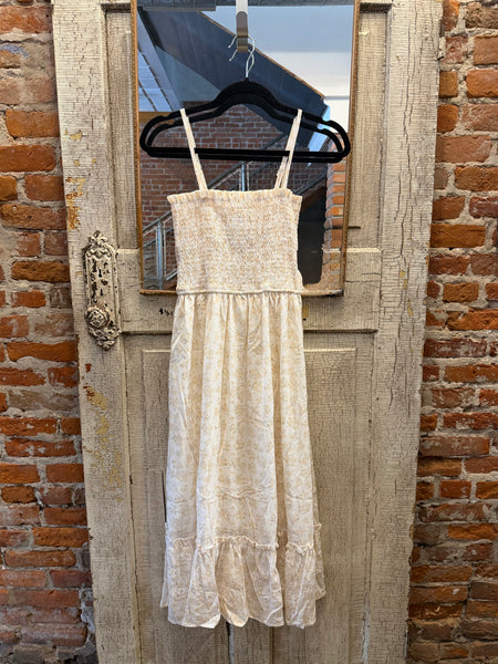 Butter Floral Midi Dress