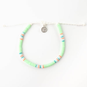 Lucky Bay Clay Beaded Anklet - More Colors!