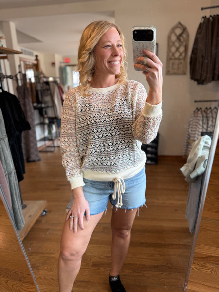 Zenana Raw Hem Denim Mom Shorts