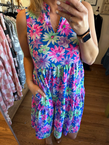 Sedona Daisy Sleeveless Dress