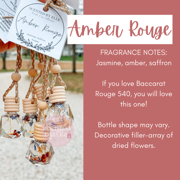 Amber Rouge Car Diffuser