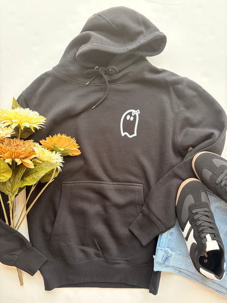 Black Spooky Season Hooded Sweatshirt (PREORDER)