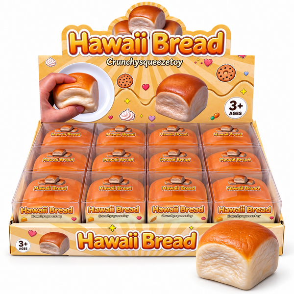 Hawaiin Bread Crunchy Squishy