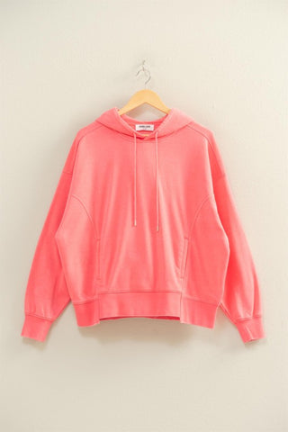 Taffy Pink Hooded Sweatshirt