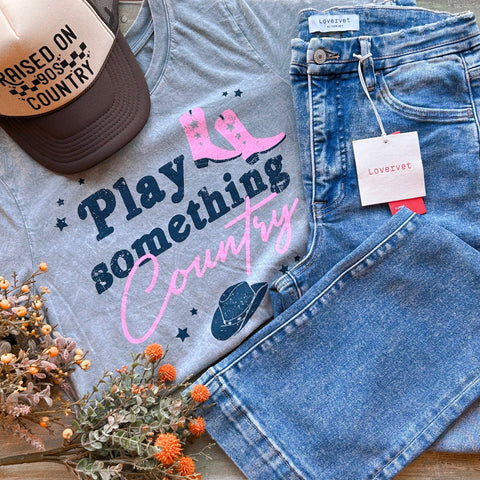 Play Something Country Graphic Tee