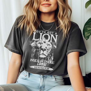 Lion Inside Those Lungs Graphic Tee