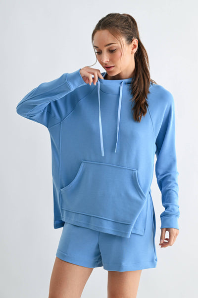 Denim Drift Laguna Dune Hoodie