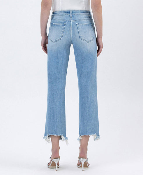 Lovervet Cropped Slim Wide Jeans