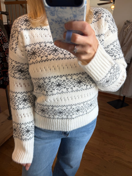 Nordic Snow Knit Sweater