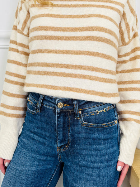Judy Blue Shiloh Harness Detail Bootcut Jeans