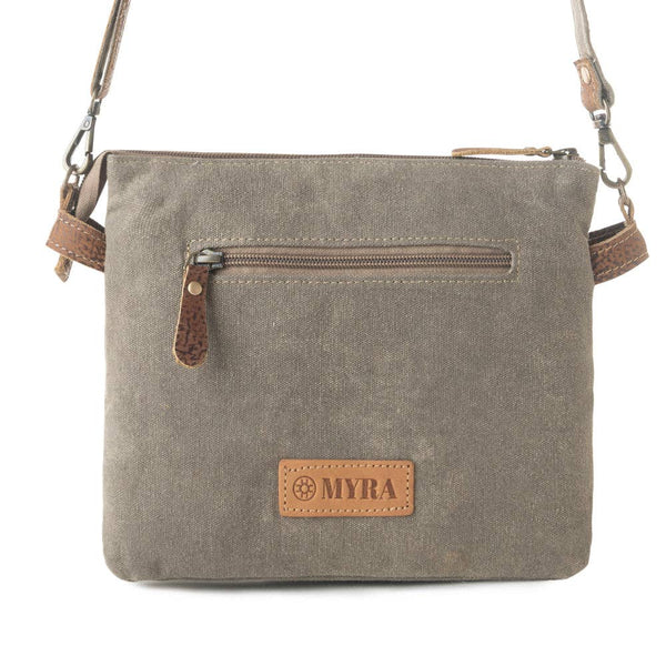 Inkwild Vintage Crossbody Bag for Women in rust with fringe detail