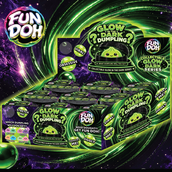 Fun Doh Glow In The Dark Mystery Dumpling