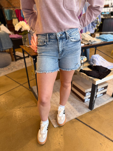Lovervet Distressed Denim Shorts