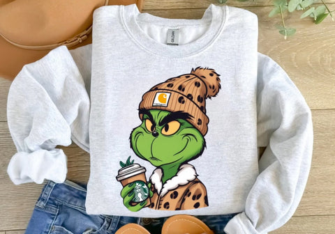 Basic Grinch Graphic Sweatshirt