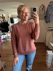 Brick Brown Amelia Sweater