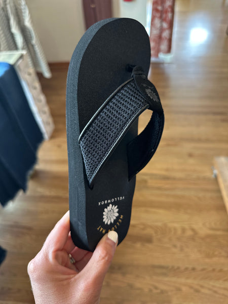 Yellow Box Nella Mellow Mat Flip Flops