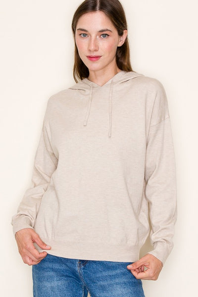 Oatmeal Lightweight Hoodie