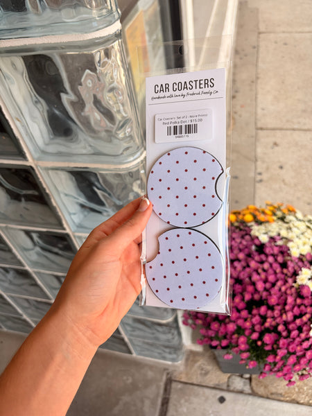 Car Coasters: Set of 2 - More Prints!