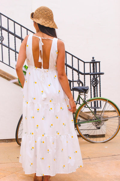 Ivory Daffodil Maxi Dress