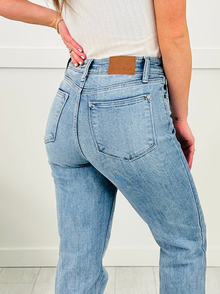 Judy Blue High-Rise Weekend Plans 90's Straight Jeans