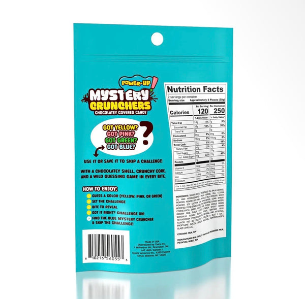 Mystery Crunchers Power up! Candy Color Reveal Bites 2.1oz