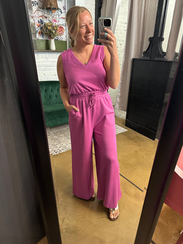 Orchid V-Neck Jumper