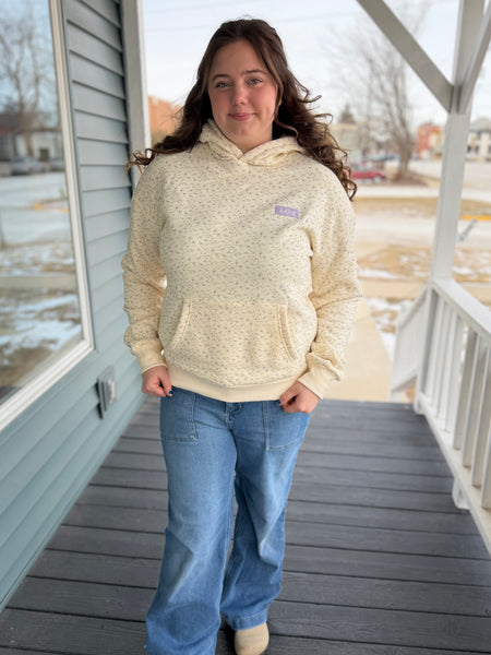 Ampersand Avenue Comfort Zone Hoodie - Ditsy Darling