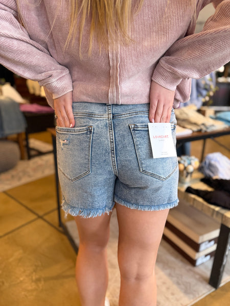 Lovervet Distressed Denim Shorts