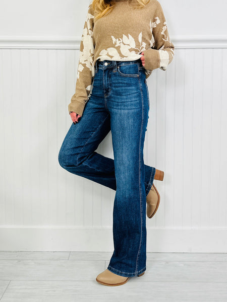 Judy Blue Tummy Control Straight Leg Jeans