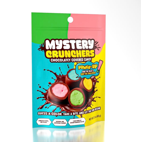 Mystery Crunchers Power up! Candy Color Reveal Bites 2.1oz